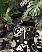 Black Beauty Premium Leather Handbag QR0XD1026