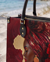 African Blaze Premium Leather Handbag QR0XD537