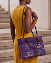 Resilient Spirit Premium Leather Handbag QR0XD1049