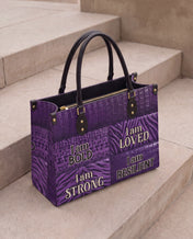 Resilient Spirit Premium Leather Handbag QR0XD1049