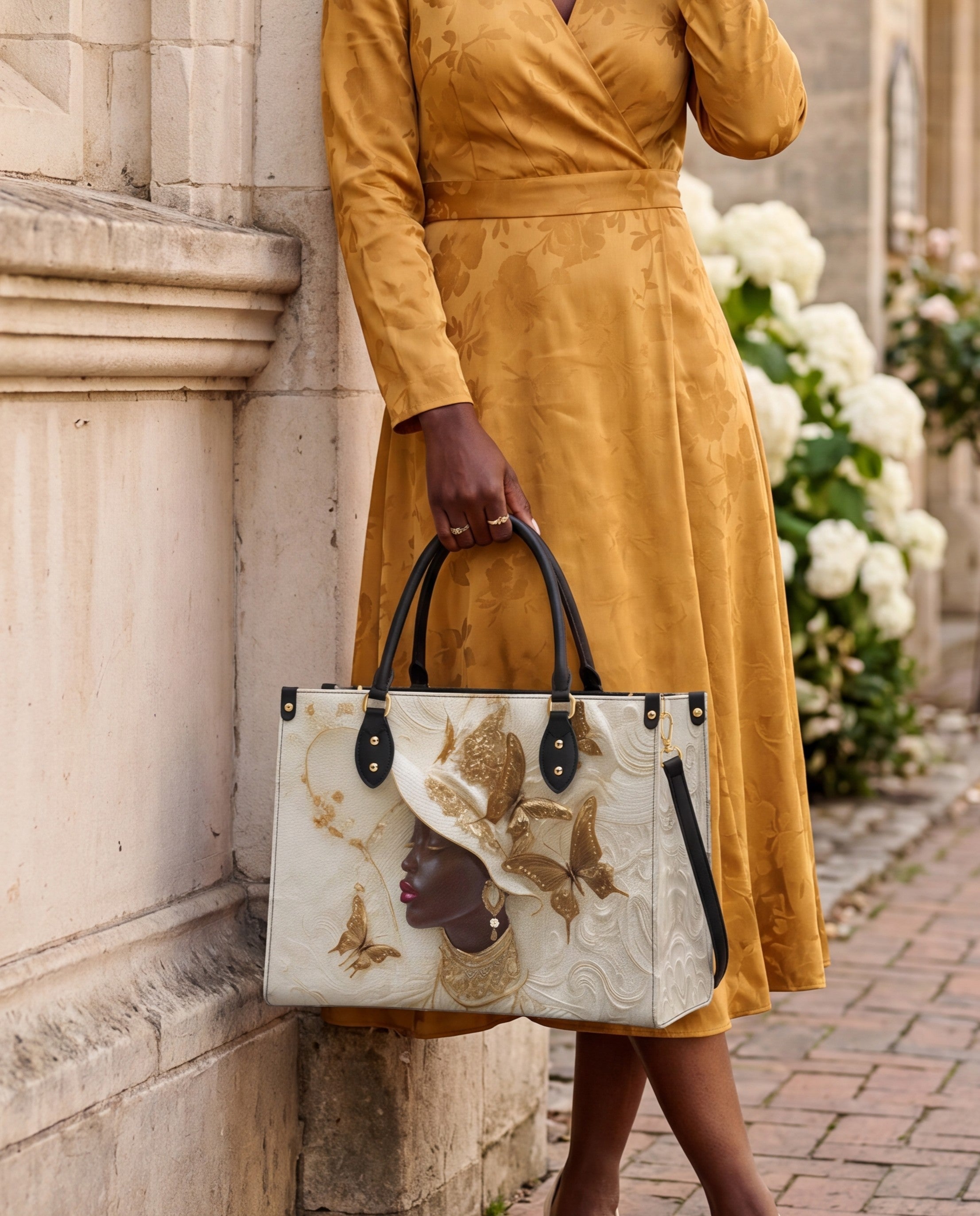 Glorious Grace Premium Leather Handbag QR0XD644