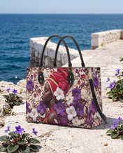Violet Season Premium Leather Handbag QR0XD200