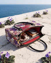 Violet Season Premium Leather Handbag QR0XD200