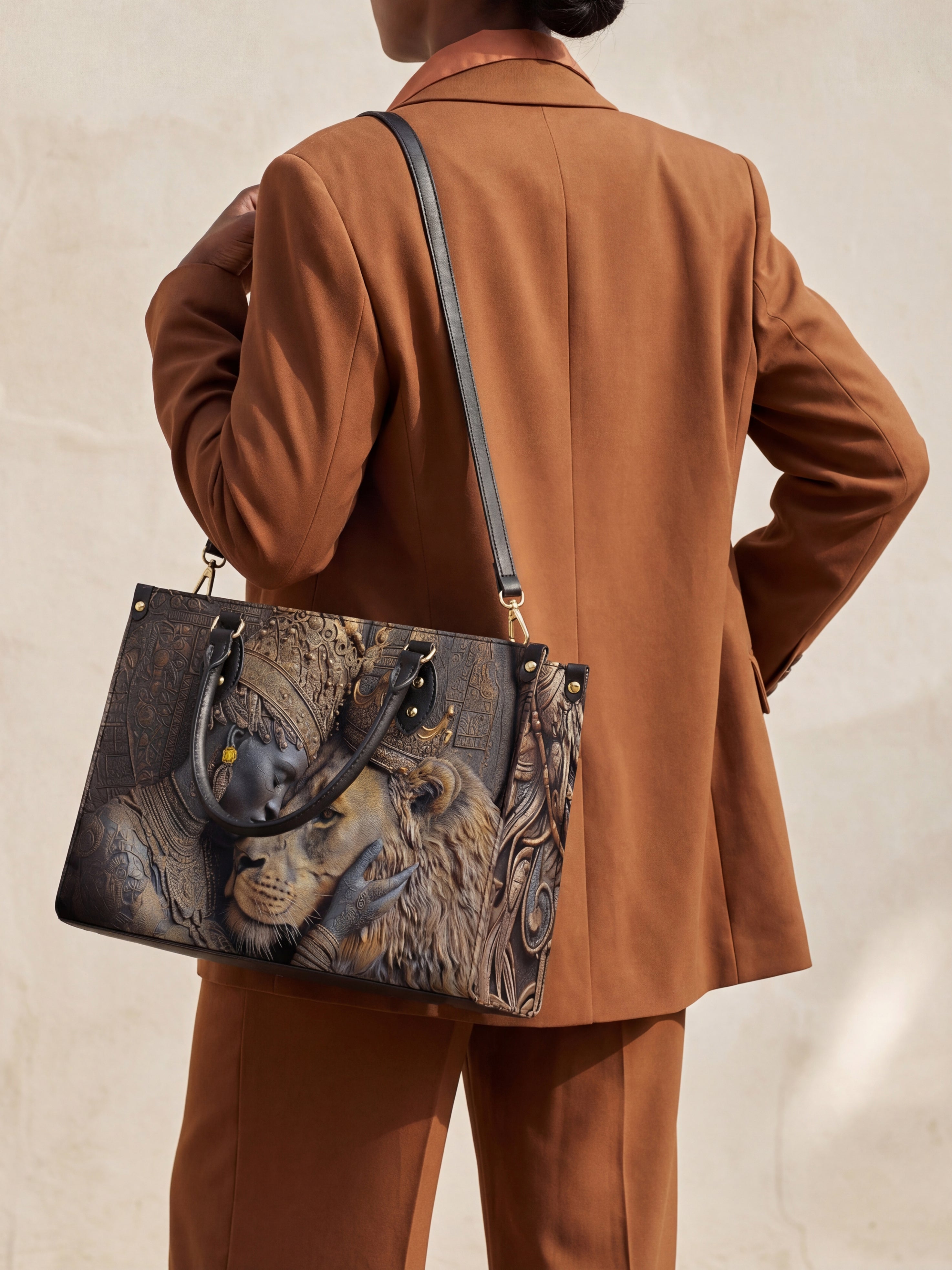 Desert Empress Premium Leather Handbag QR0HH148