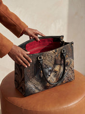 Desert Empress Premium Leather Handbag QR0HH148