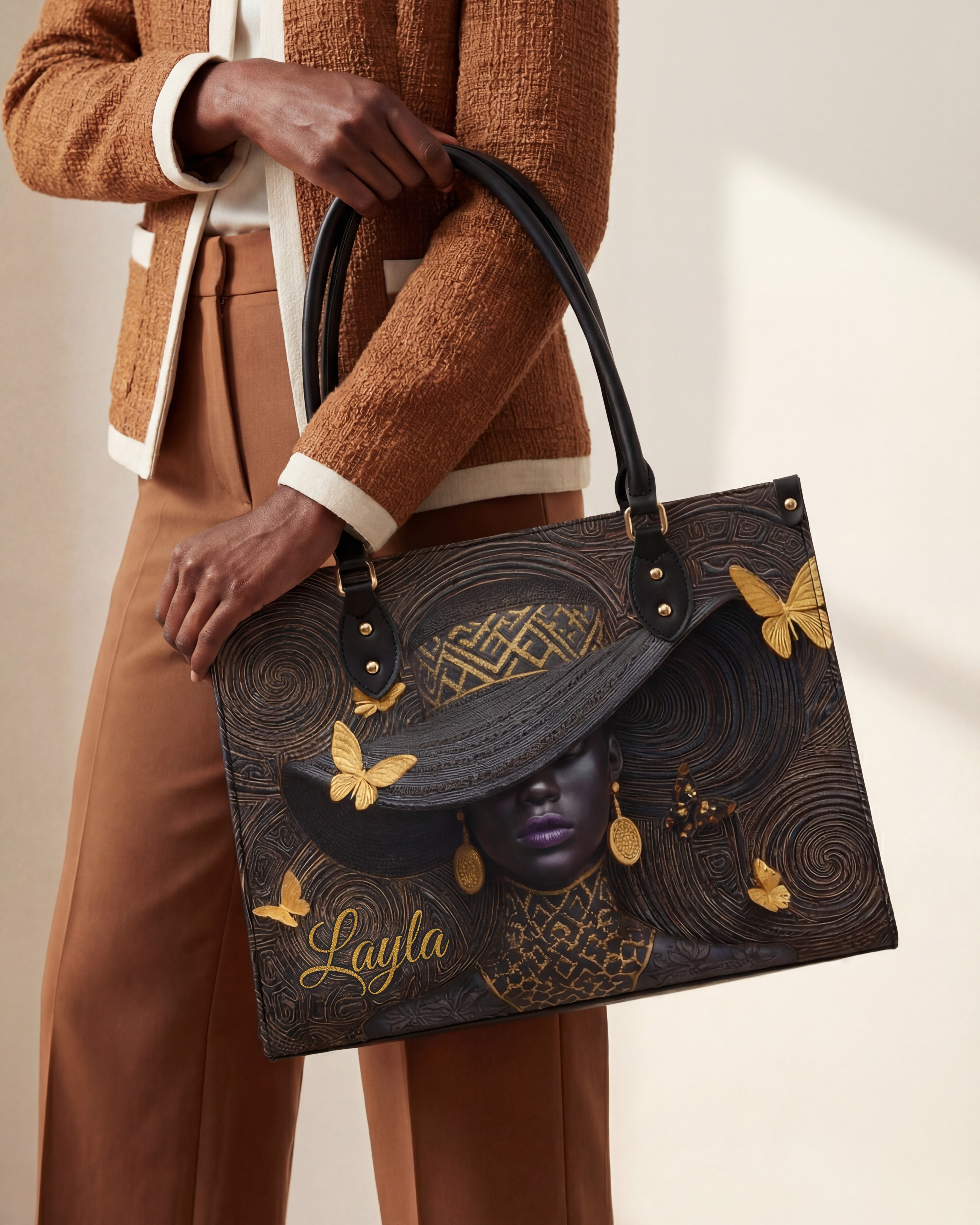 Voices of Glory Premium Leather Handbag