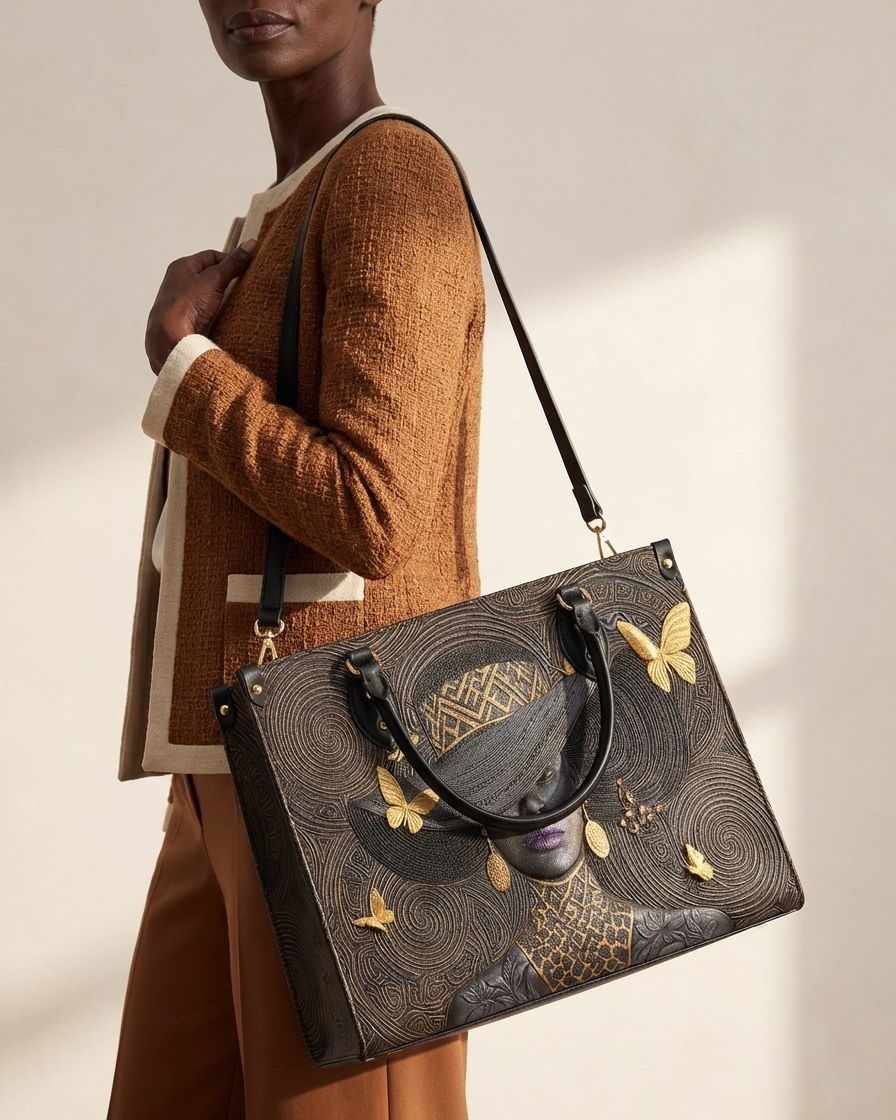 Voices of Glory Premium Leather Handbag QR0XD688