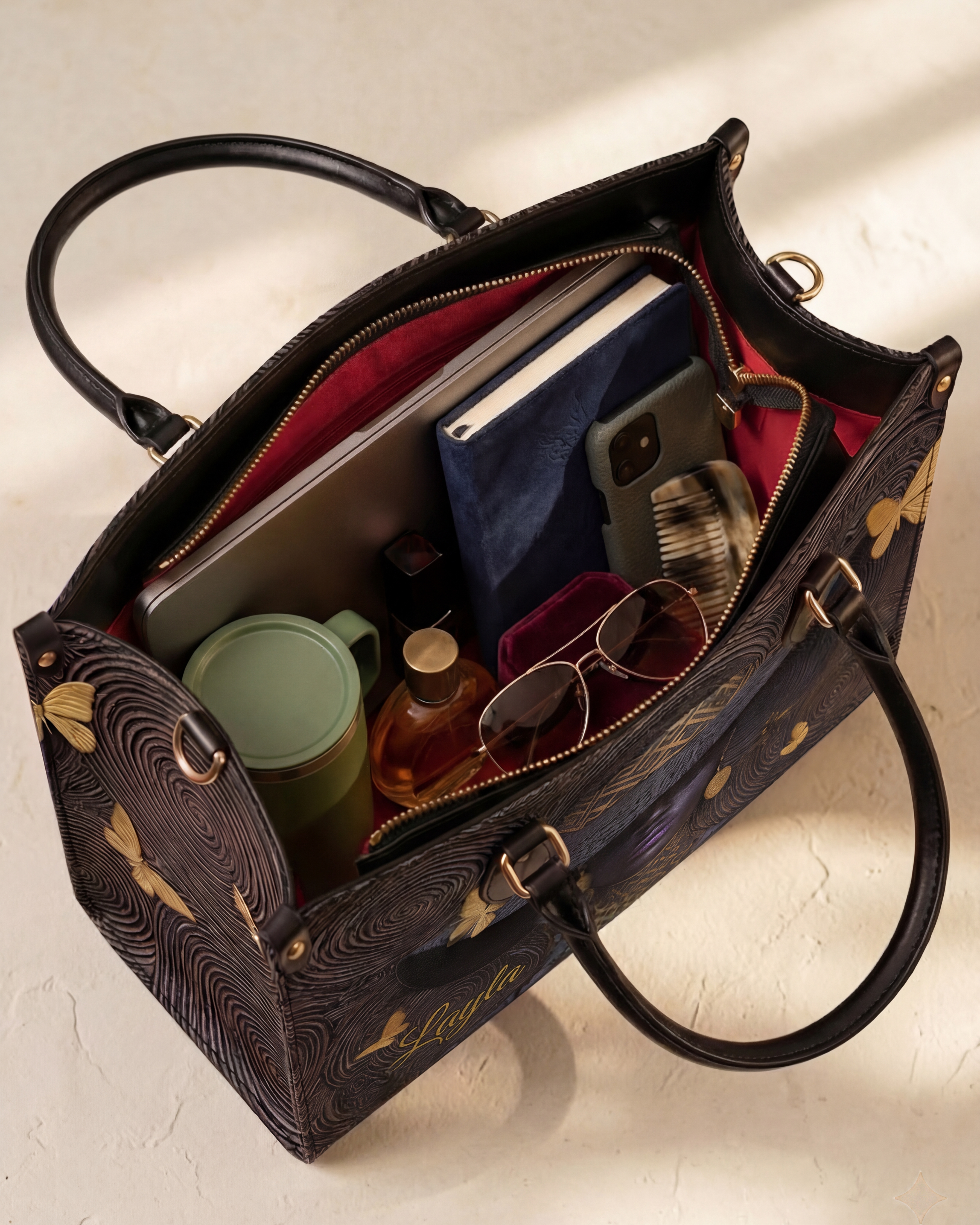 Voices of Glory Premium Leather Handbag