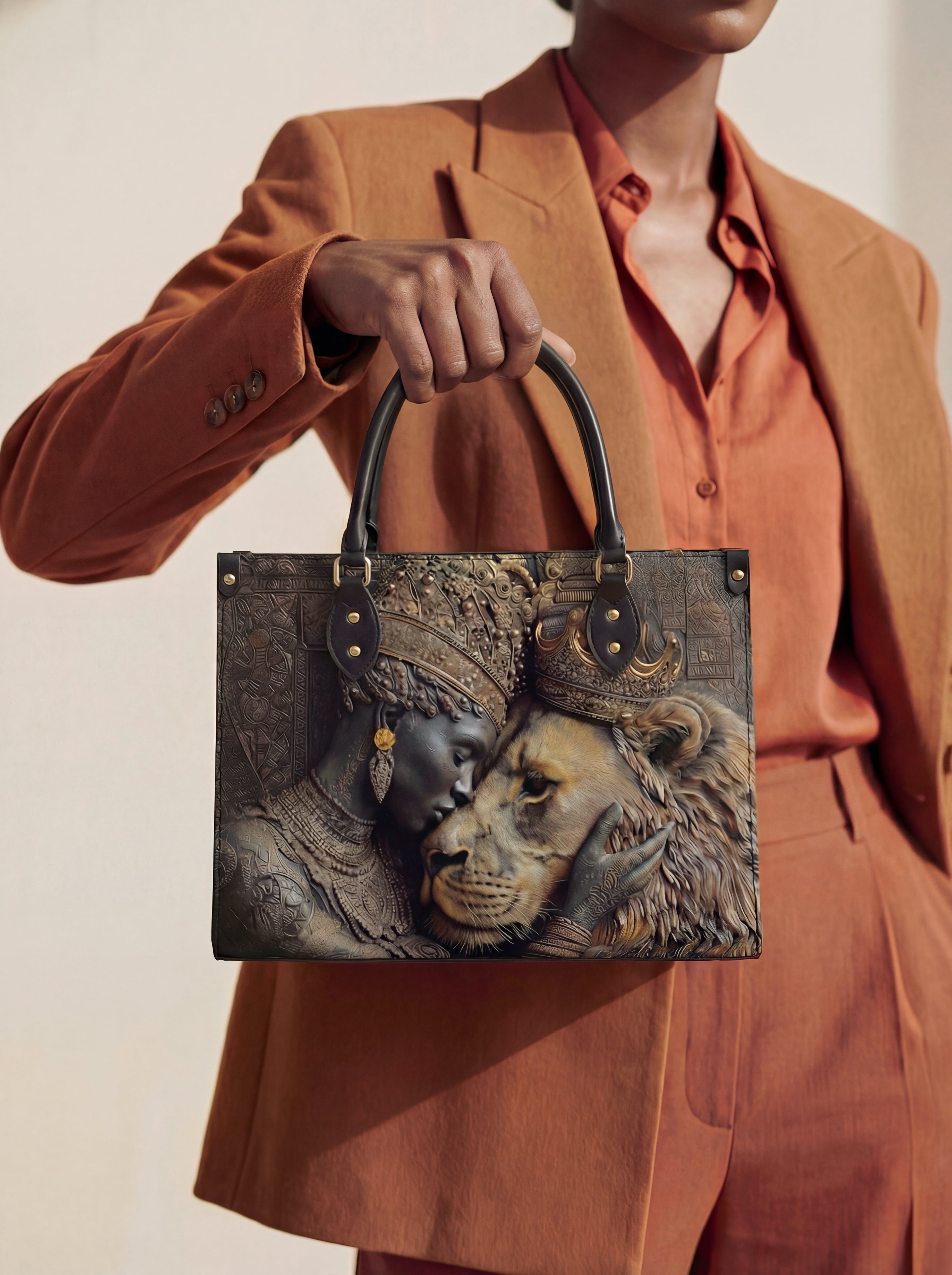 Desert Empress Premium Leather Handbag QR0HH148