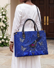 Faithful Halo Premium Leather Handbag QR0XD643