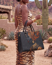Adinkra Essence Premium Leather Handbag QR0XD456