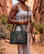 African Origins Premium Leather Handbag QR0XD458