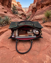 African Origins Premium Leather Handbag QR0XD458