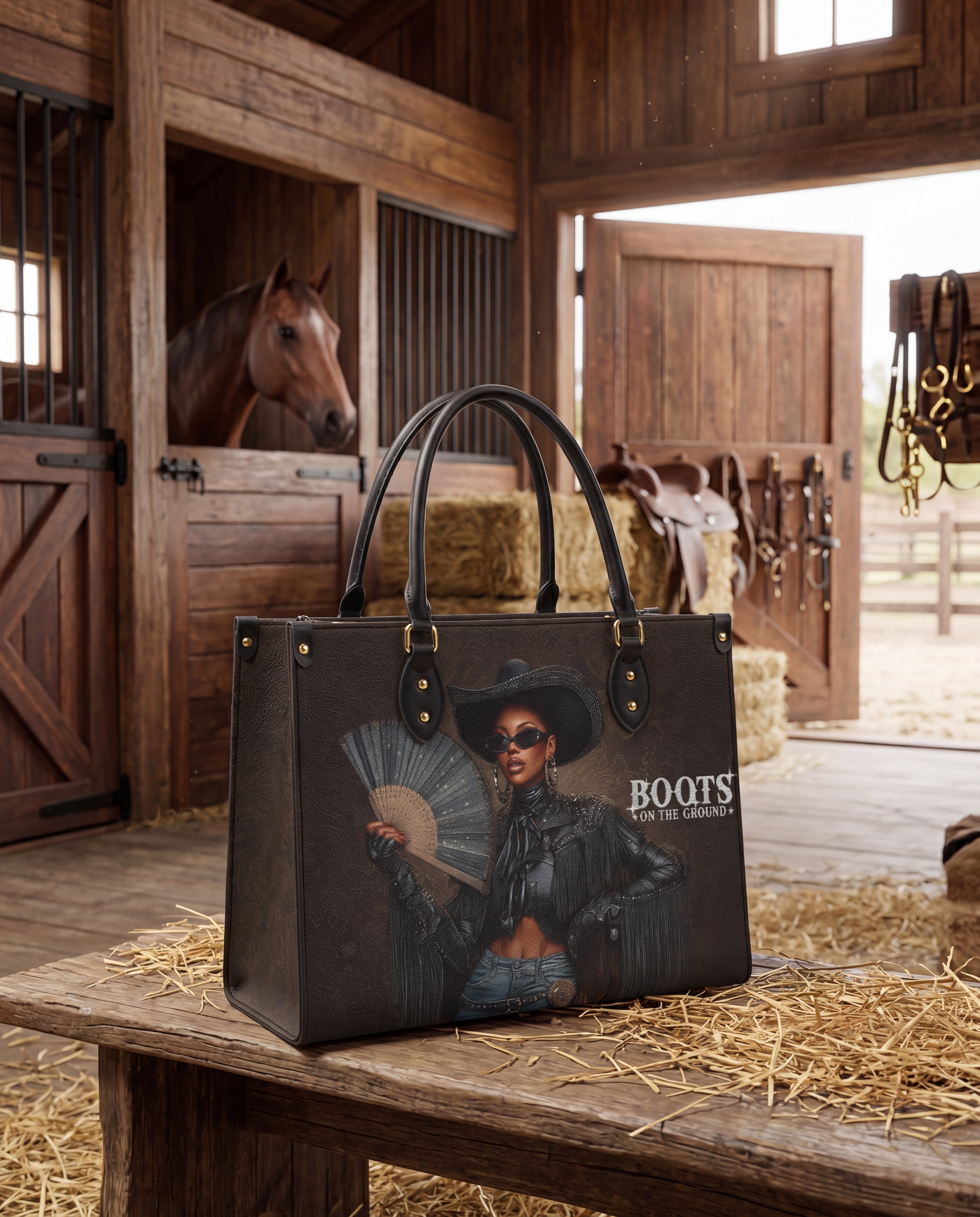 Color Strong Premium Leather Handbag QR0XD228