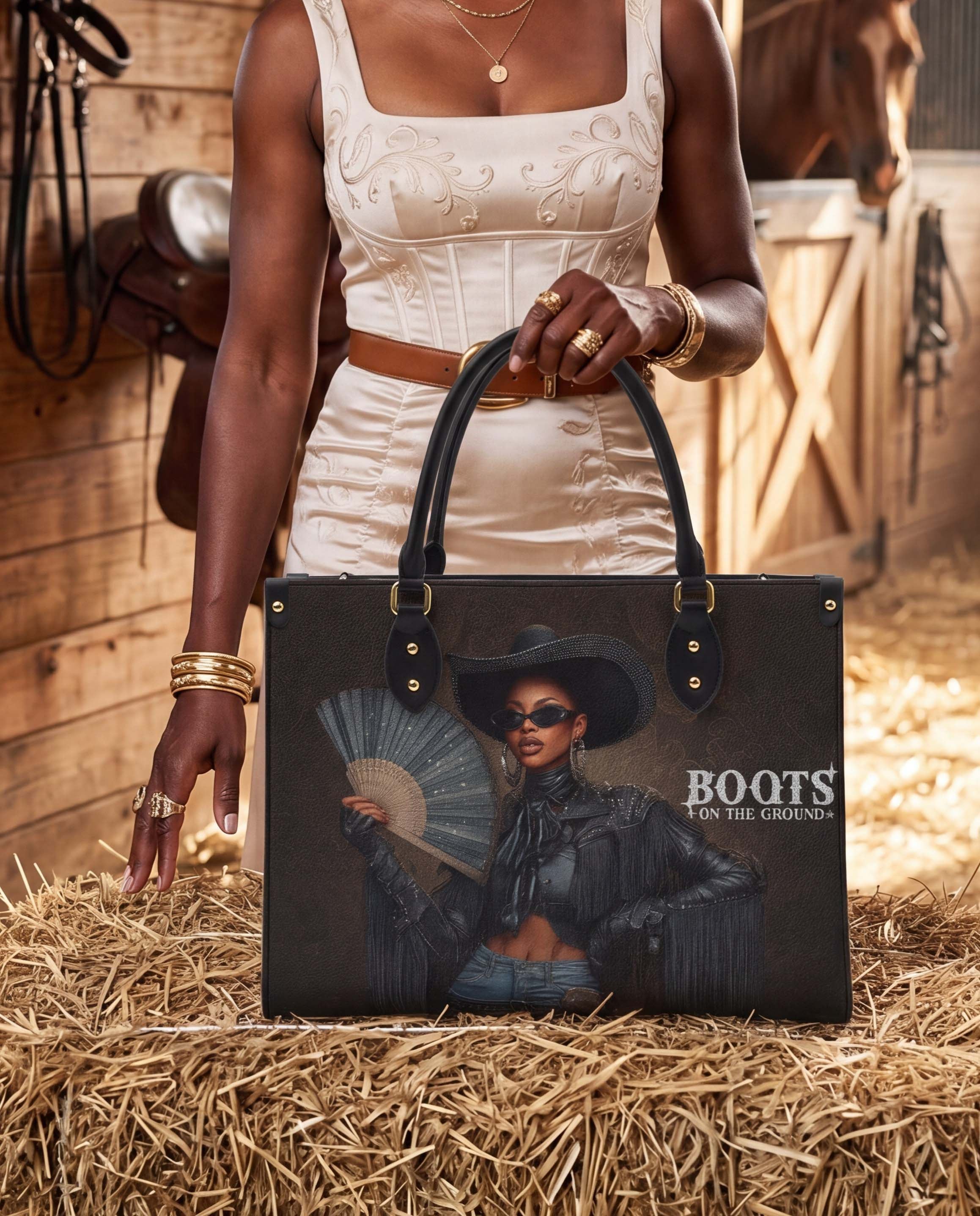 Color Strong Premium Leather Handbag QR0XD228