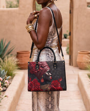 African Ardor Premium Leather Handbag QR0XD534