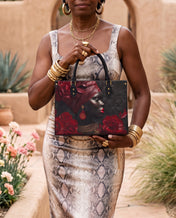 African Ardor Premium Leather Handbag QR0XD534