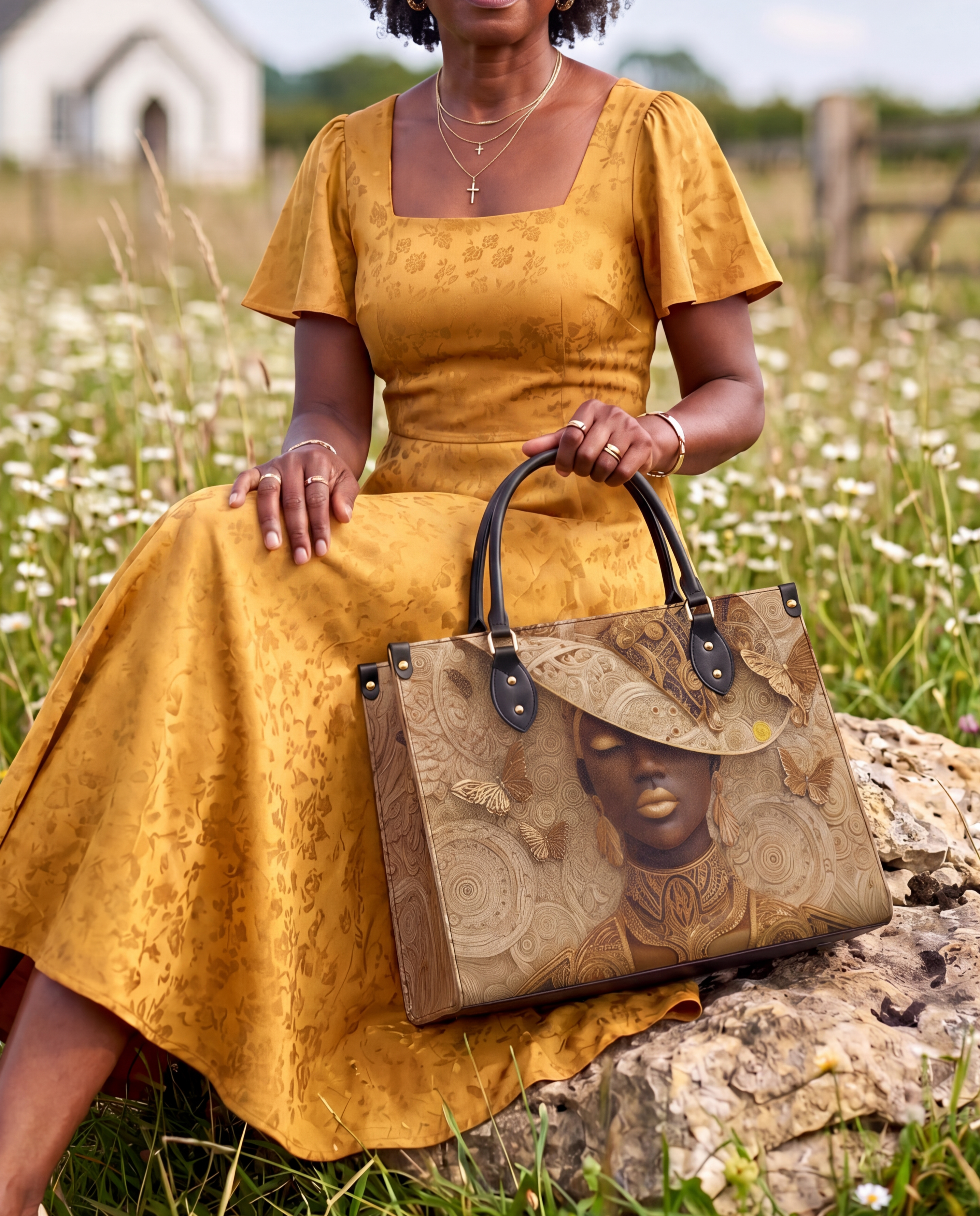 Royal Praise Premium Leather Handbag QR0XD685