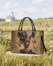 Absolute Allure Premium Leather Handbag QR0XD642