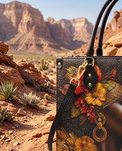 Floral Grace Premium Leather Handbag QR0XD184