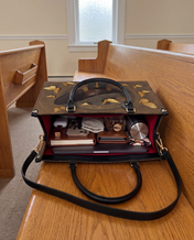 Ancestral Hymn Premium Leather Handbag QR0XD683