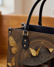 Ancestral Hymn Premium Leather Handbag QR0XD683