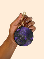 Godly Essence Circular Coin Pouch Bag Charm QR0TV238