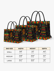 Divine Strength Premium Leather Handbag