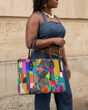 Afro Reverie Premium Leather Handbag QR0TV274