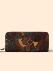 Bronzed Range Slimline Zippy Wallet QR0TD107