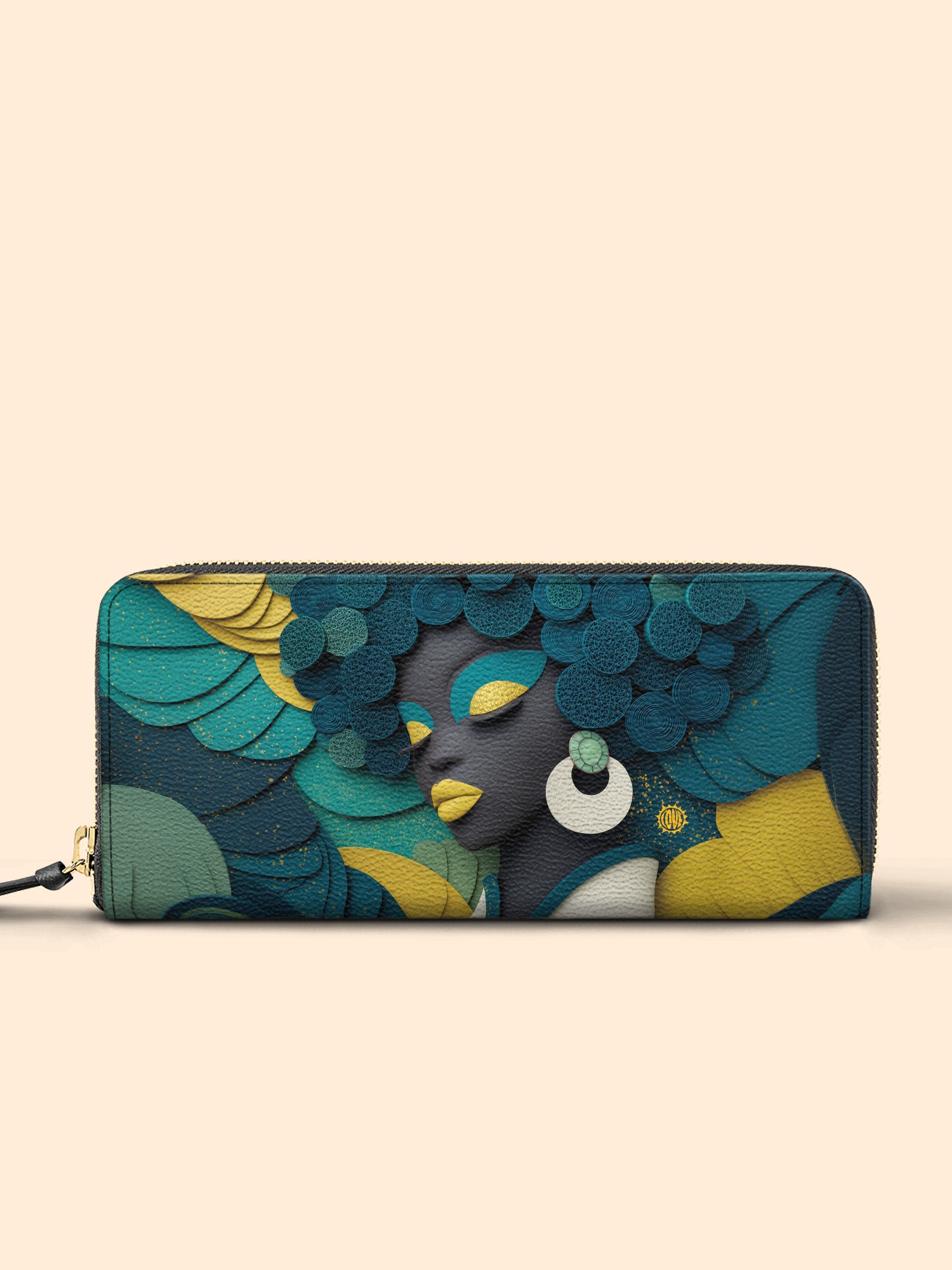 Echo Coil Slimline Zippy Wallet QR0TD117