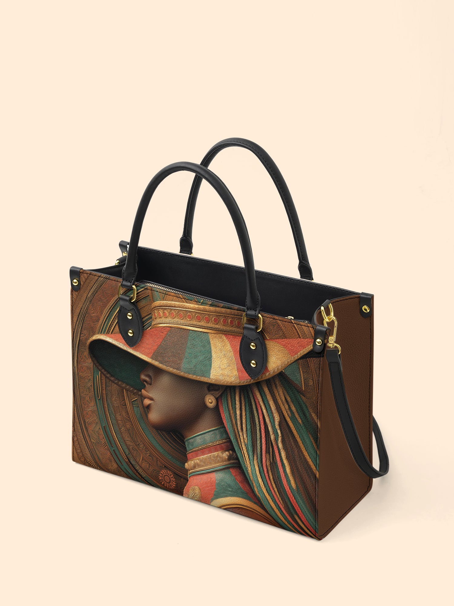 Veiled Pride Premium Leather Handbag QR0TV023