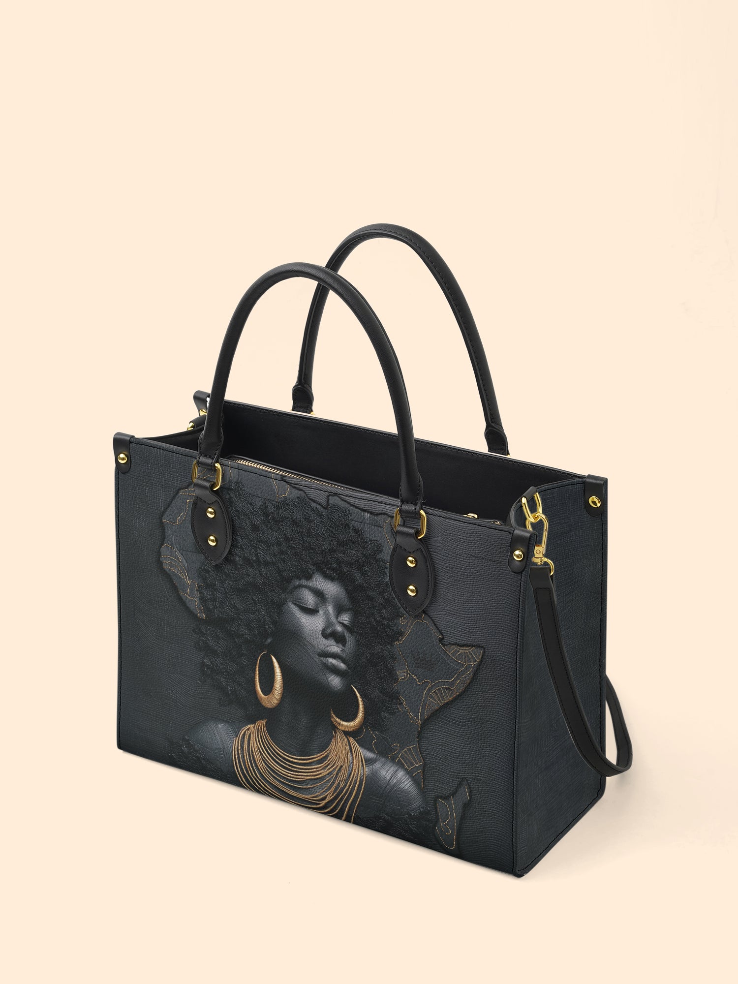 Back To Africa Premium Leather Handbag QR0TD155