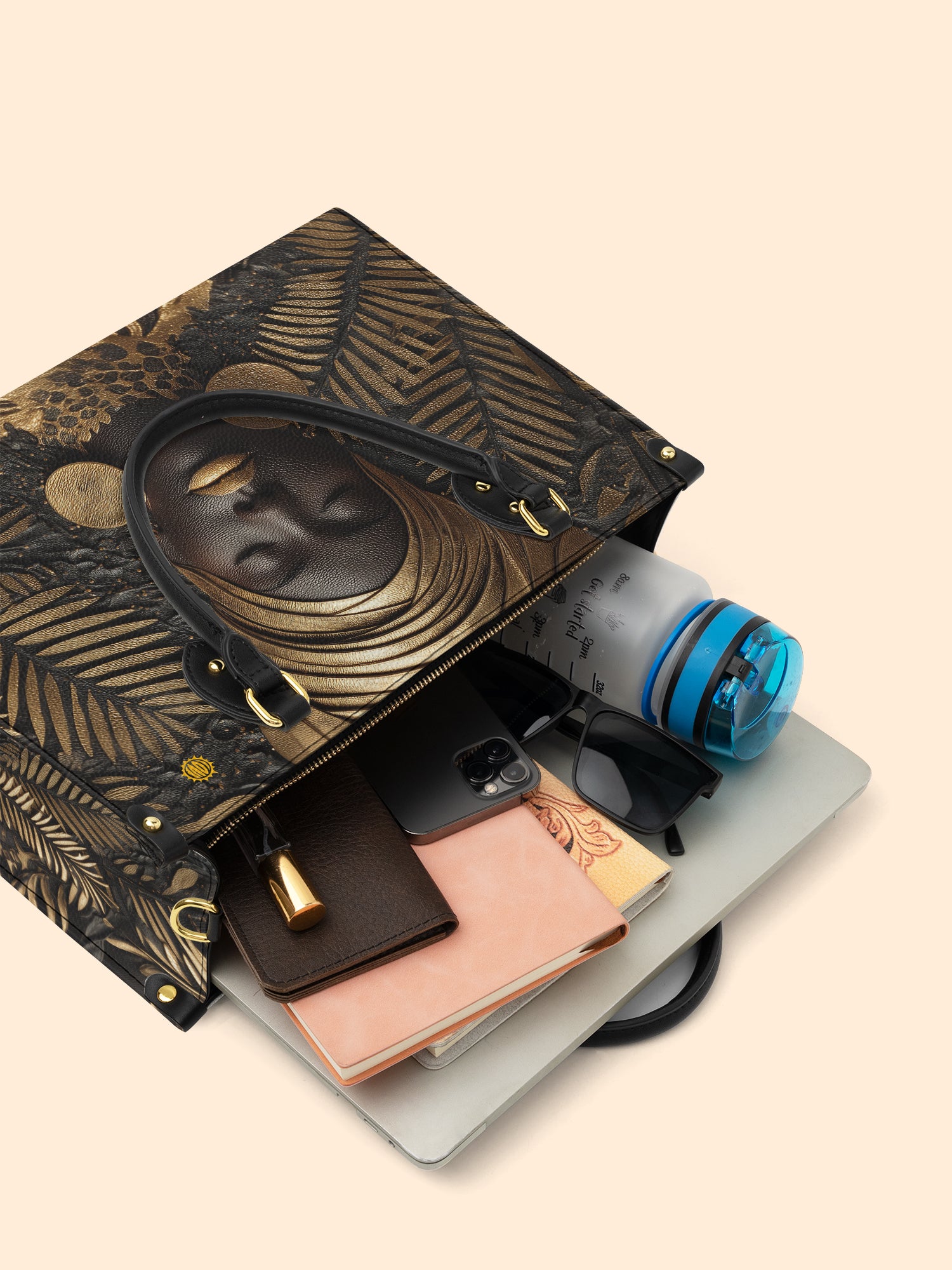 Gilded Roots Premium Leather Handbag QR0TD125