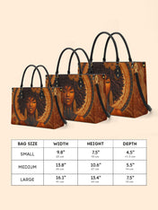 Obsidian Muse Premium Leather Handbag QR0XD227