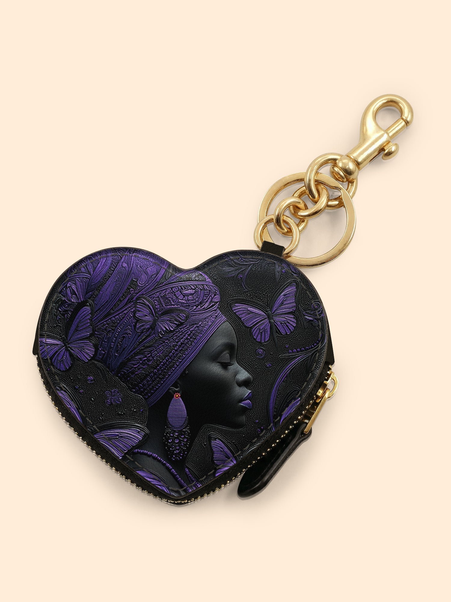 🎁 Majesty Known Heart Coin Pouch Bag Charm QR0XD257 (100% off)