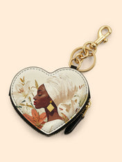 The Purity of Grace Heart Coin Pouch Bag Charm QR0HH160