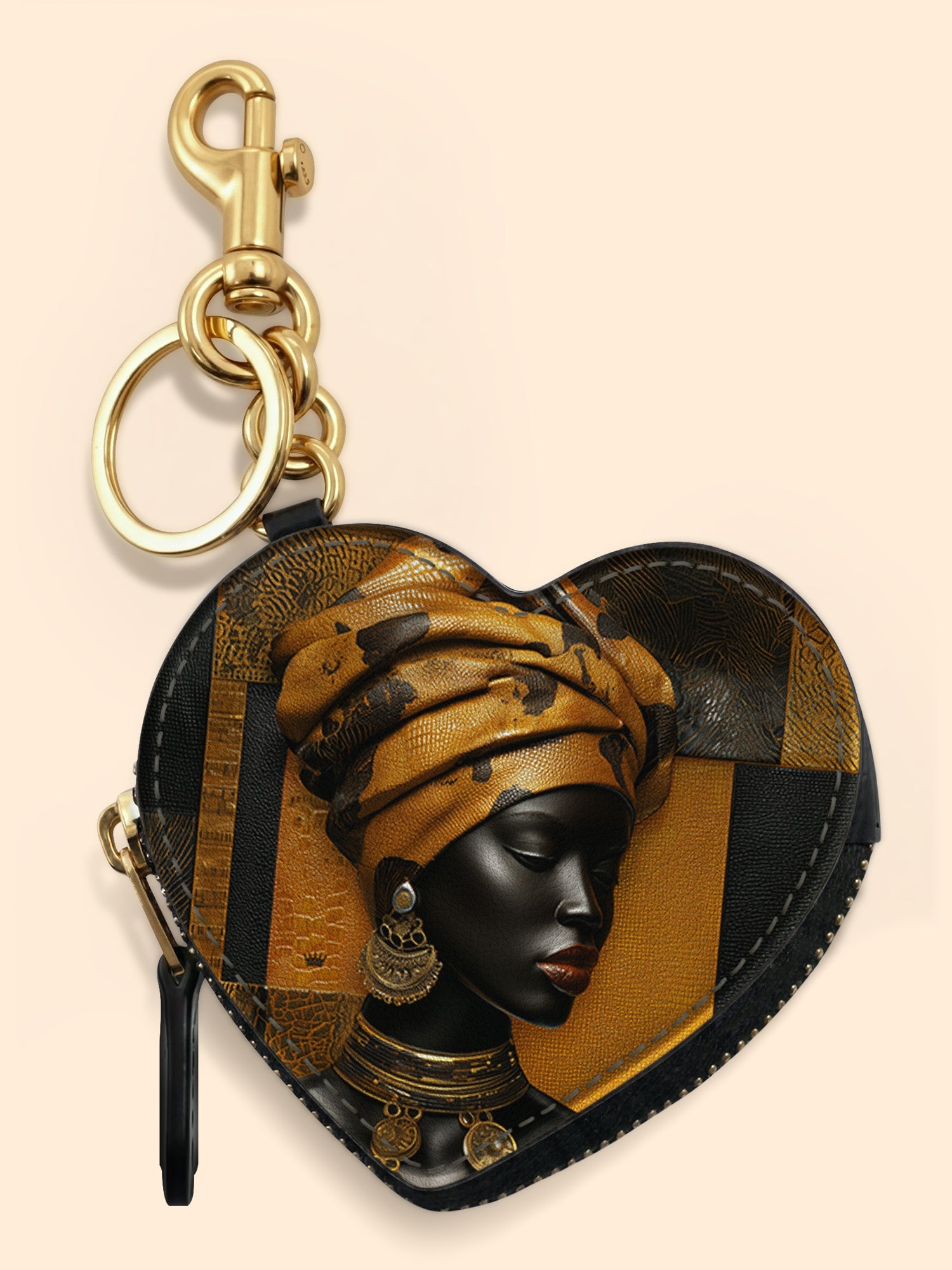 🎁 Arden Luxe Heart Coin Pouch Bag Charm QR0XD561 (100% off)