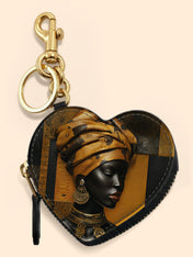 Arden Luxe Heart Coin Pouch Bag Charm QR0XD561