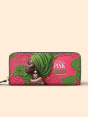 Divine Green Slimline Zippy Wallet QR0TD705
