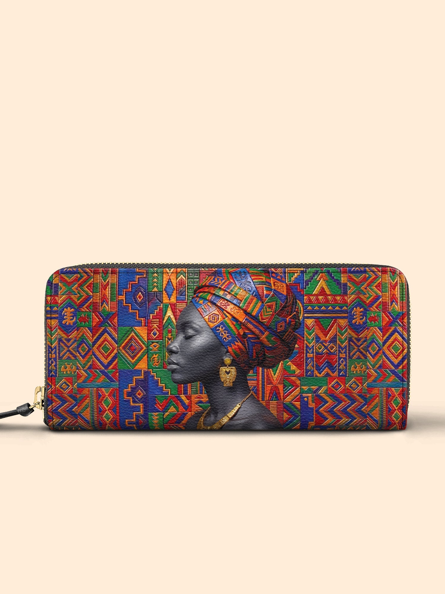 🎁 Rooted Aura Slimline Zippy Wallet QR0TD702 (100% off)