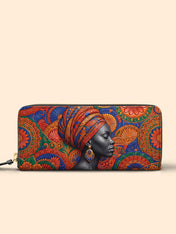 Ancestral Veil Slimline Zippy Wallet QR0TD701