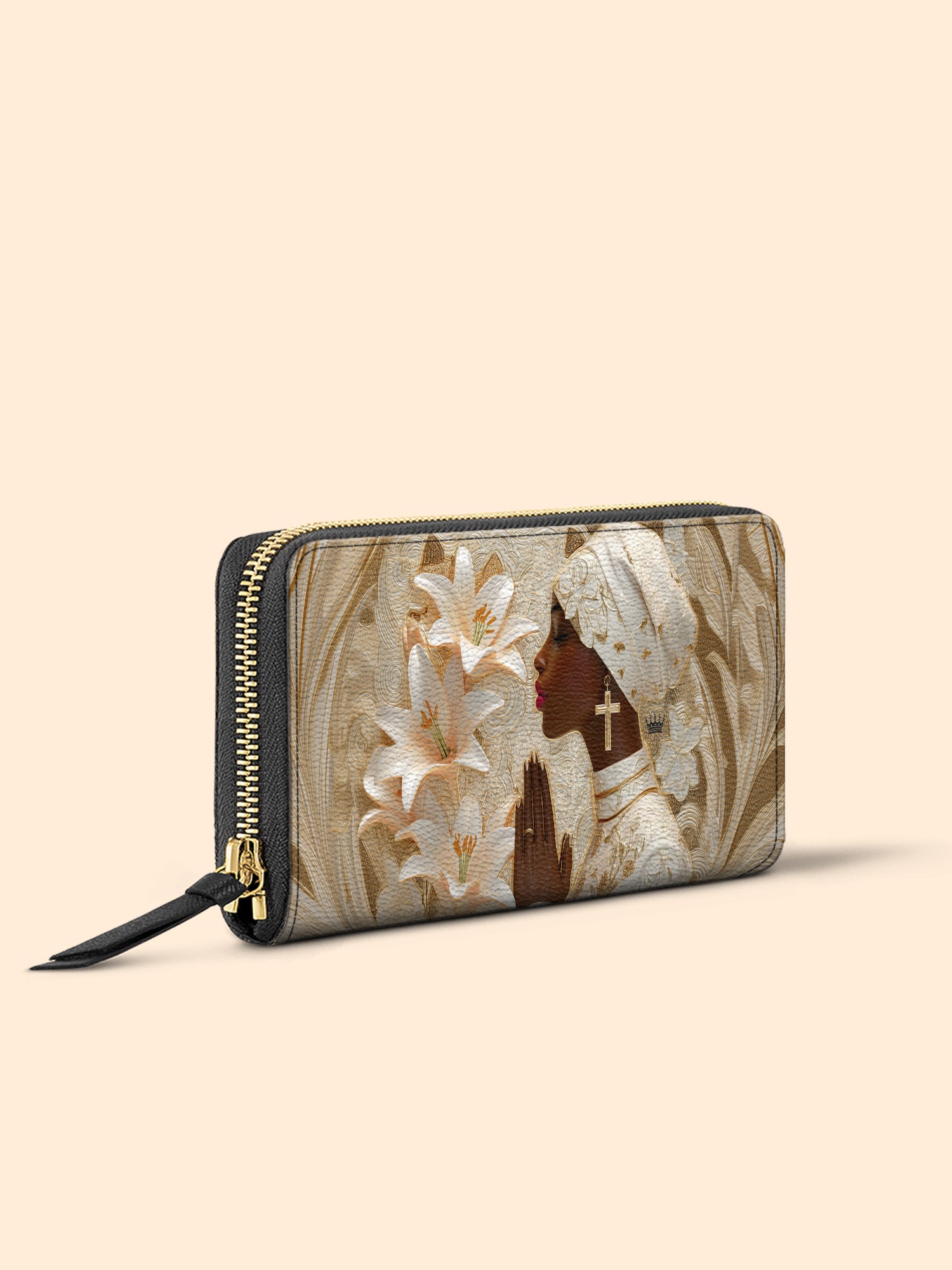 Divine Melanin Slimline Zippy Wallet QR0TD554