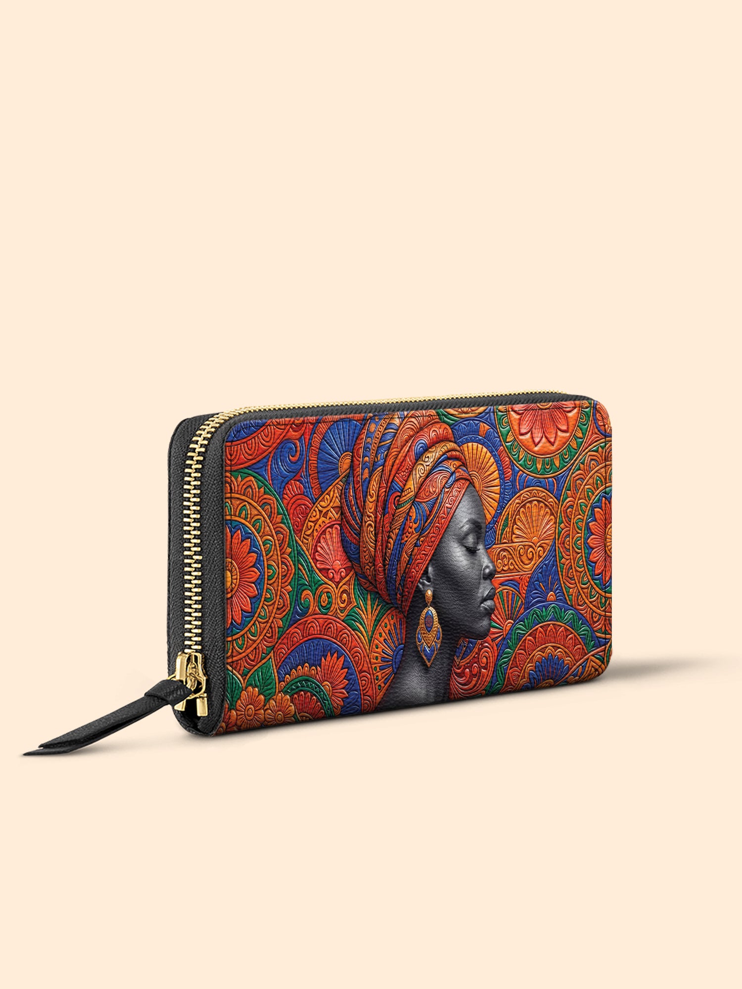 Ancestral Veil Slimline Zippy Wallet QR0TD701