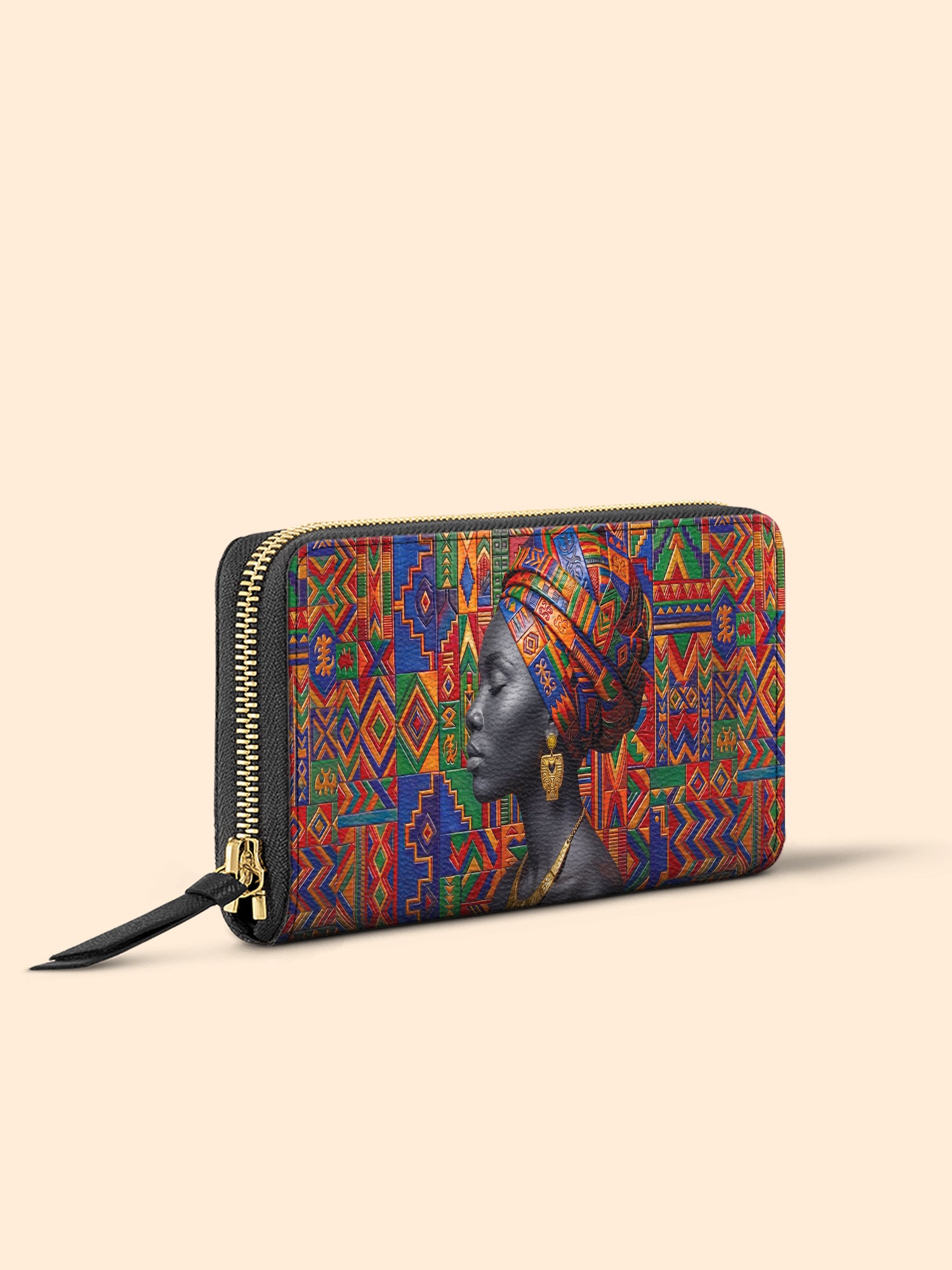 Rooted Aura Slimline Zippy Wallet QR0TD702