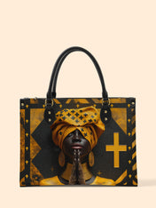 Chosen Queen Premium Leather Handbag QR0TD555