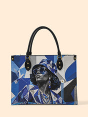 Sapphire Dove Premium Leather Handbag QR0HH214