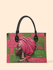 Pink Sovereign Premium Leather Handbag QR0TD709