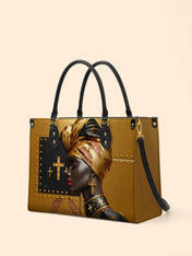 Faith Glow Premium Leather Handbag QR0TD557