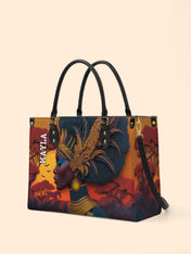 African Aspirations Premium Leather Handbag